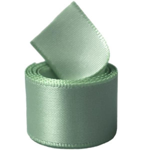Papilion R07430538056450YD 1.5 in. Single-Face Satin Ribbon 50 Yards - Celadon R07430538056450YD - main